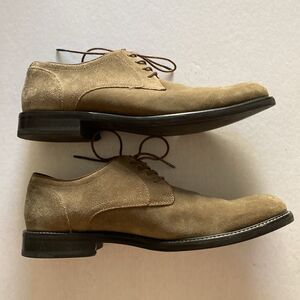 JOHN VARVATOS Men’s Suede Leather Derbys Size 9